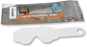 MOOSE RACING Qualifier Youth Goggle Tear-offs Clear 