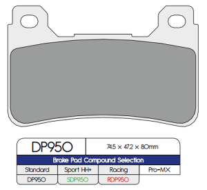 Standard Sintered Metal Brake Pads