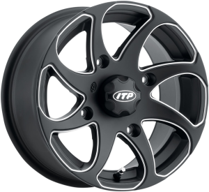 Twister® Directional Wheel Black, Silver