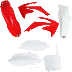 Full Body Replacement Plastic Kit Red, White