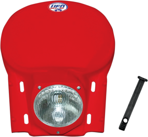 Vintage Universal Headlights Red