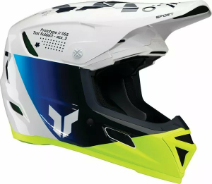 THOR Reflex Sport Strike Mips Helmet Yellow, White, Blue 