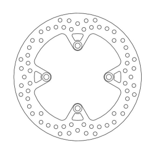 Halo Series Rear Rotor Stainless Steel