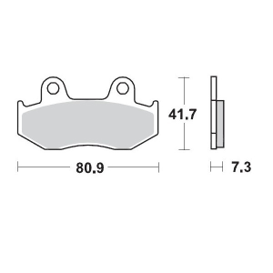 Racing Brake Pads Offroad