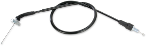 MOOSE RACING Black Vinyl Throttle Cable Black 