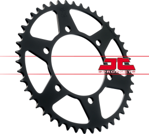 JT SPROCKETS Steel Rear Sprocket Black 