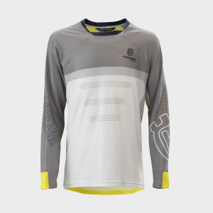 Tricou Copii Husqvarna Railed Grey/White