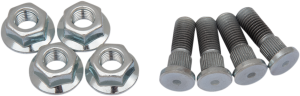 MOOSE RACING Wheel Stud-nut Kit Silver 