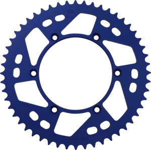 MOOSE RACING Rear Aluminum Sprocket Blue 