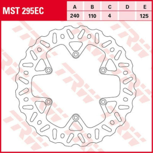 Disc frana spate TRW BETA RR 250/300/350 '13 -/RR 390/430/480 '15 -/RR 400/450/498 '12 -'14