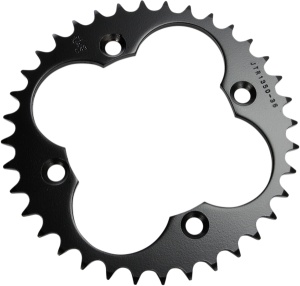 JT SPROCKETS Rear Sprocket Black 