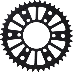 MOOSE RACING Rear Aluminum Sprocket Black 