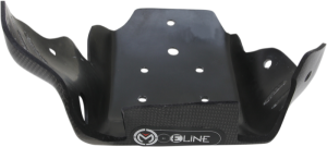 MOOSE RACING Carbon Fiber Skid Plate Black 