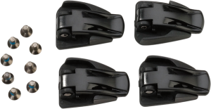 MOOSE RACING M1.2 Boot Buckle Kit Black 