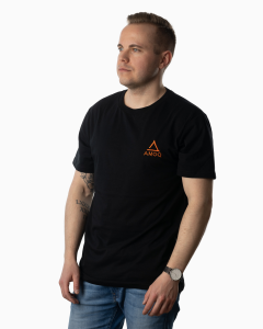 AMOQ Original T-Shirt Black/Orange M