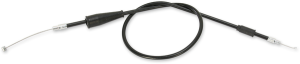 MOOSE RACING Black Vinyl Throttle Cable Black 