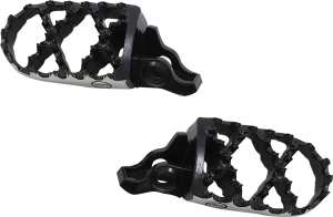 MOOSE RACING Hybrid Footpegs Black 