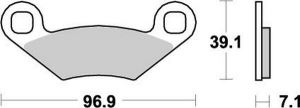 Nitro Atv Brake Pads