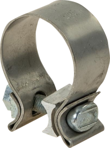 Exhaust Clamp Silver 