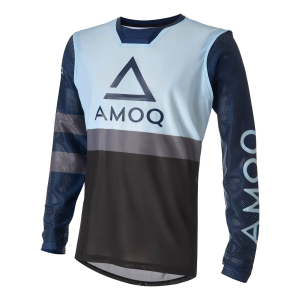 AMOQ Airline Mesh Jersey Navy/Light Blue M