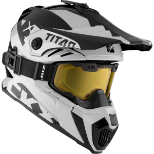 CKX Helmet + Goggles TITAN Airflow Extra Ivory XS