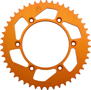 MOOSE RACING Rear Aluminum Sprocket Orange 