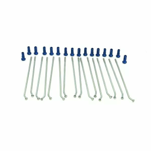 KITE Spoke And Nipple Replacement Kit Blue, Silver 