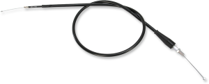 MOOSE RACING Black Vinyl Throttle Cable Black 