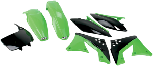 Full Body Replacement Plastic Kit Black, Green