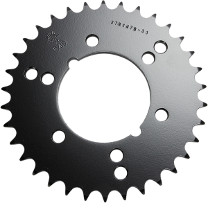 JT SPROCKETS Rear Sprocket Black 