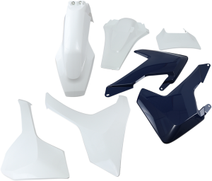 Replacement Plastic Body Kit Blue, White