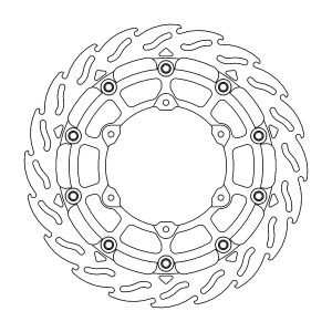 Flame Series Rotor Black