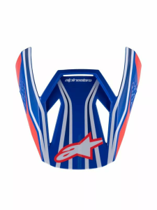 Alpinestars Youth Sm3 Wurx Visor Black, Blue, Red, White 