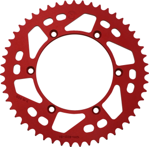 MOOSE RACING Rear Aluminum Sprocket Red 