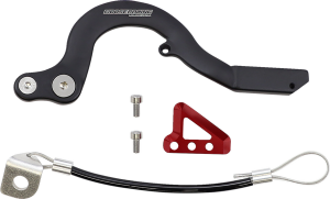 MOOSE RACING Brake Pedal Black, Red 