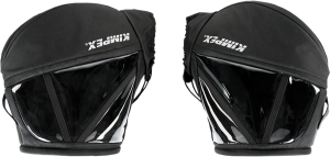 Snowmobile Muffs With Window Black