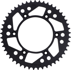 MOOSE RACING Rear Aluminum Sprocket Black 