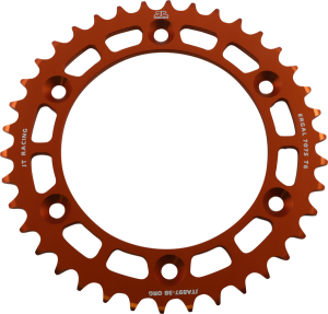 JT SPROCKETS Rear Sprocket Orange 