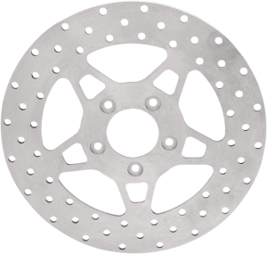 Fsd Series Stainless Steel Front Brake Rotor For Big Twins Polished