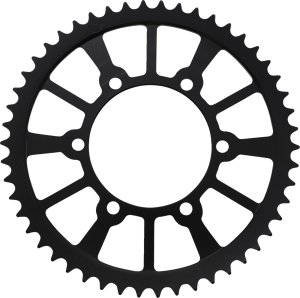 MOOSE RACING Rear Aluminum Sprocket Black 