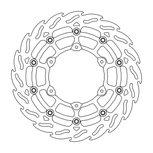 Flame Series Rotor Black