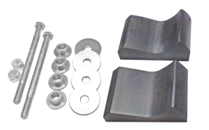 C&A PRO Mount Kit Polaris (models with trailing arm)