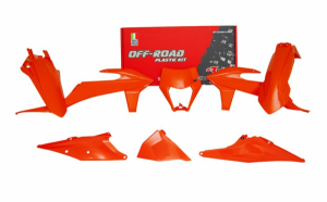 Kit plastice RACETECH KTM EXC/EXC-F '20-'23  Orange Fluo