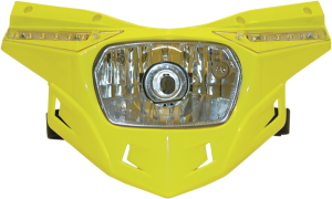 Lower Replacement Plastic For Stealth Headlights Yellow