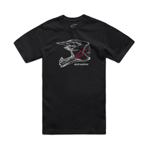 Mx Helmet Csf T-shirt Black 