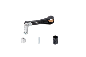 Gear Lever Black, Silver 