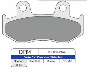 Standard Sintered Metal Brake Pads