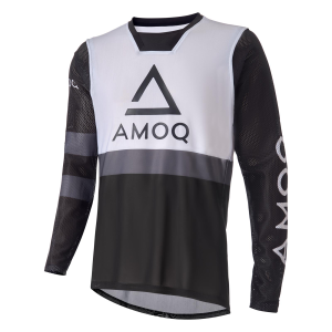 AMOQ Airline Mesh Jersey Black/White XS