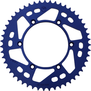 MOOSE RACING Rear Aluminum Sprocket Blue 