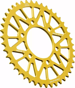 JT SPROCKETS Aluminum Rear Sprockets Gold 